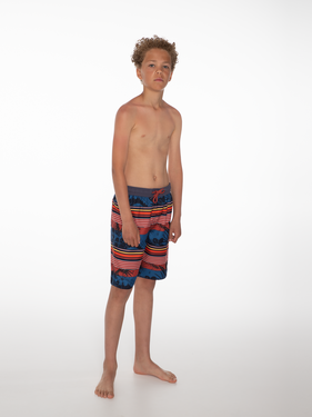 Protest Reese JR Long swim shorts - Airforces Blue and Red