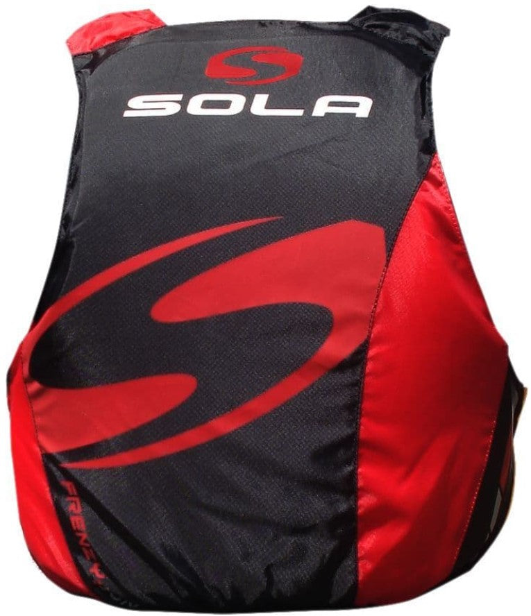 Sola Frenzy Front Zipper Buoyancy Aid - Red - A0914