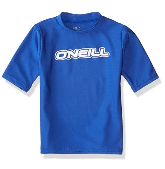 O'Neill Toddler Bsic Skins Short Sleeve Sun Shirt - Pacific Blue - 3550