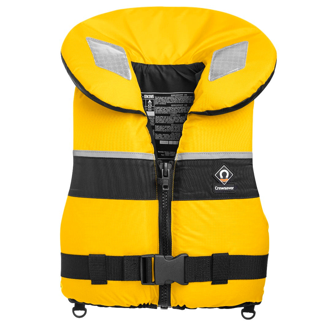 Crewsaver Spiral 100 Buoyancy Aid - Yellow - Large Child/Adult