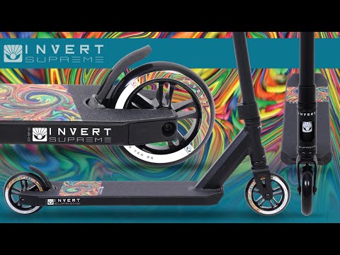 Invert Supreme 2-8-13 Scooter - Black/White