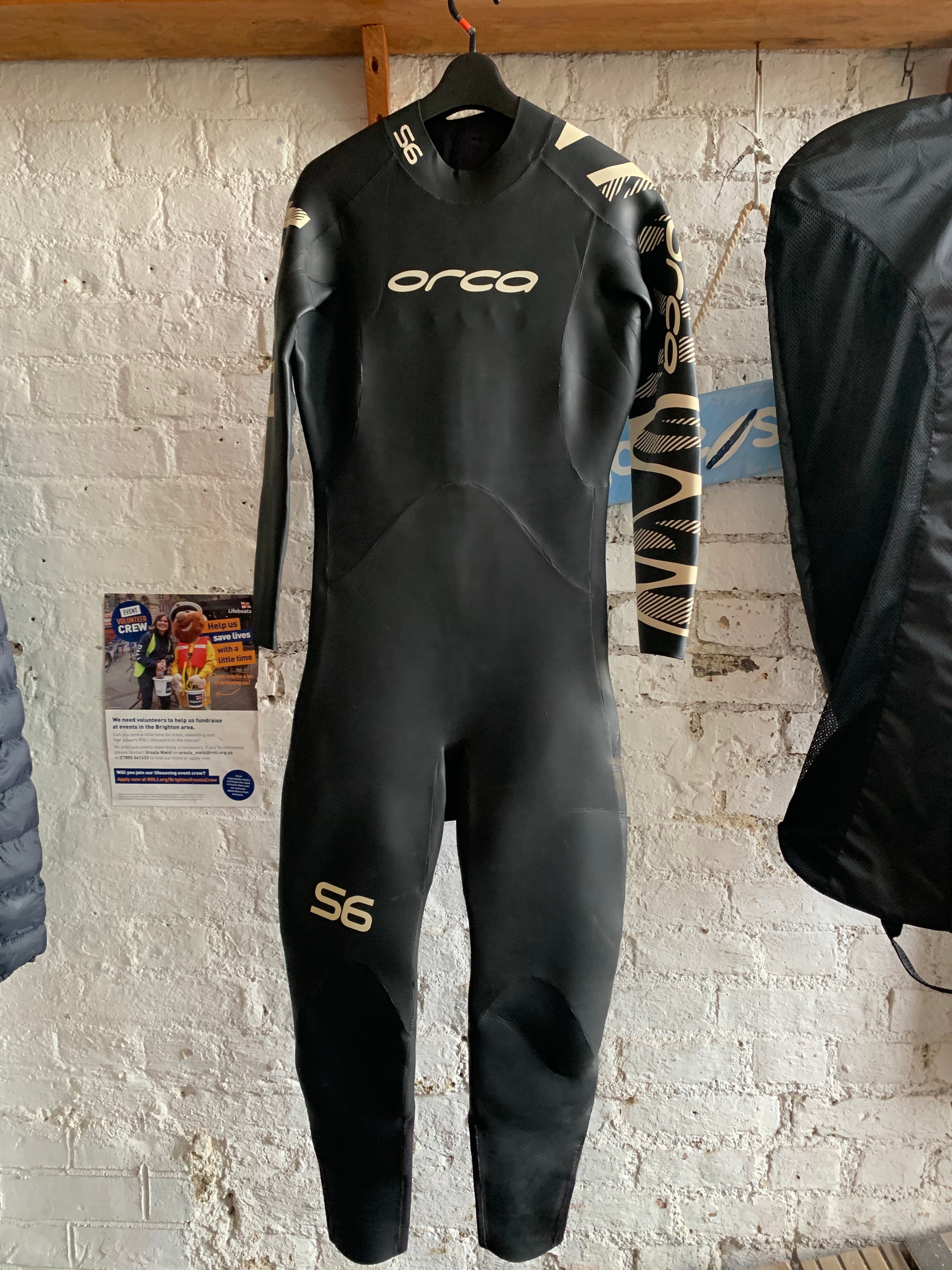 Orca S6 Men’s wetsuit - size 9 - Zip needs replacing - Good Condition ...