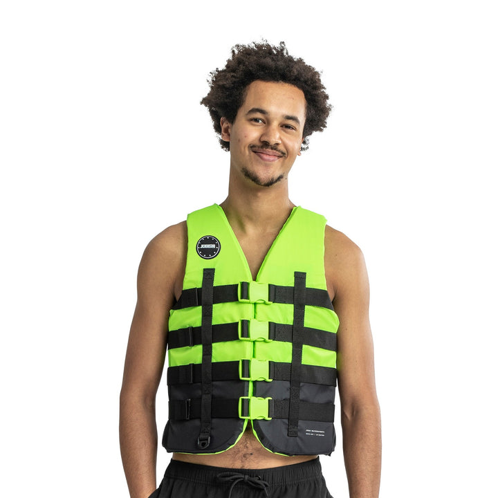 Jobe 4 Buckle Life Vest Buoyancy Aid - Lime
