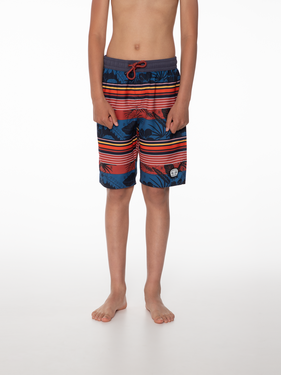 Protest Reese JR Long swim shorts - Airforces Blue and Red