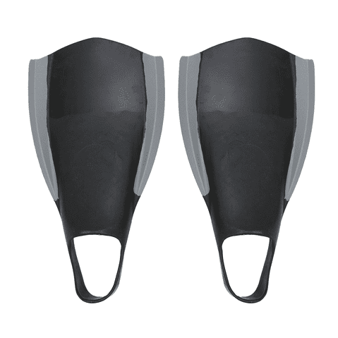 Sola Kinetic Bodyboard Fins - Black with Grey Trim