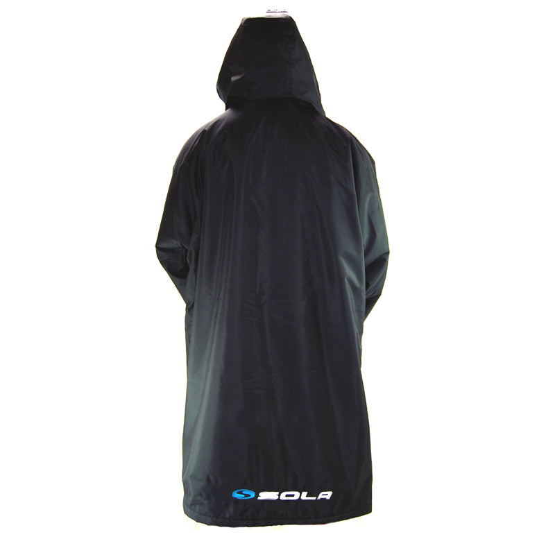 Sola Changing Robe - Long Sleeve - Black/ Blue - A1053